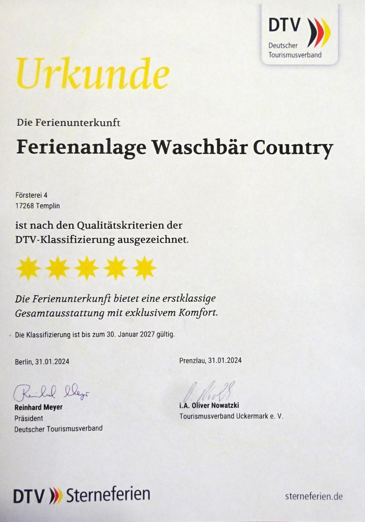 Ferienanlage Waschbaer Country Templin Ngoại thất bức ảnh